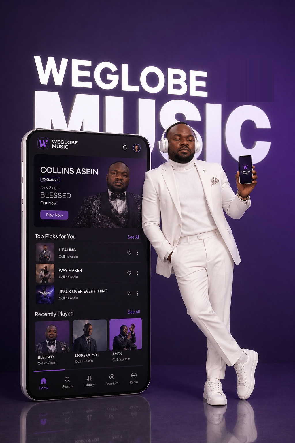 WeGlobe Music — Collins Asein